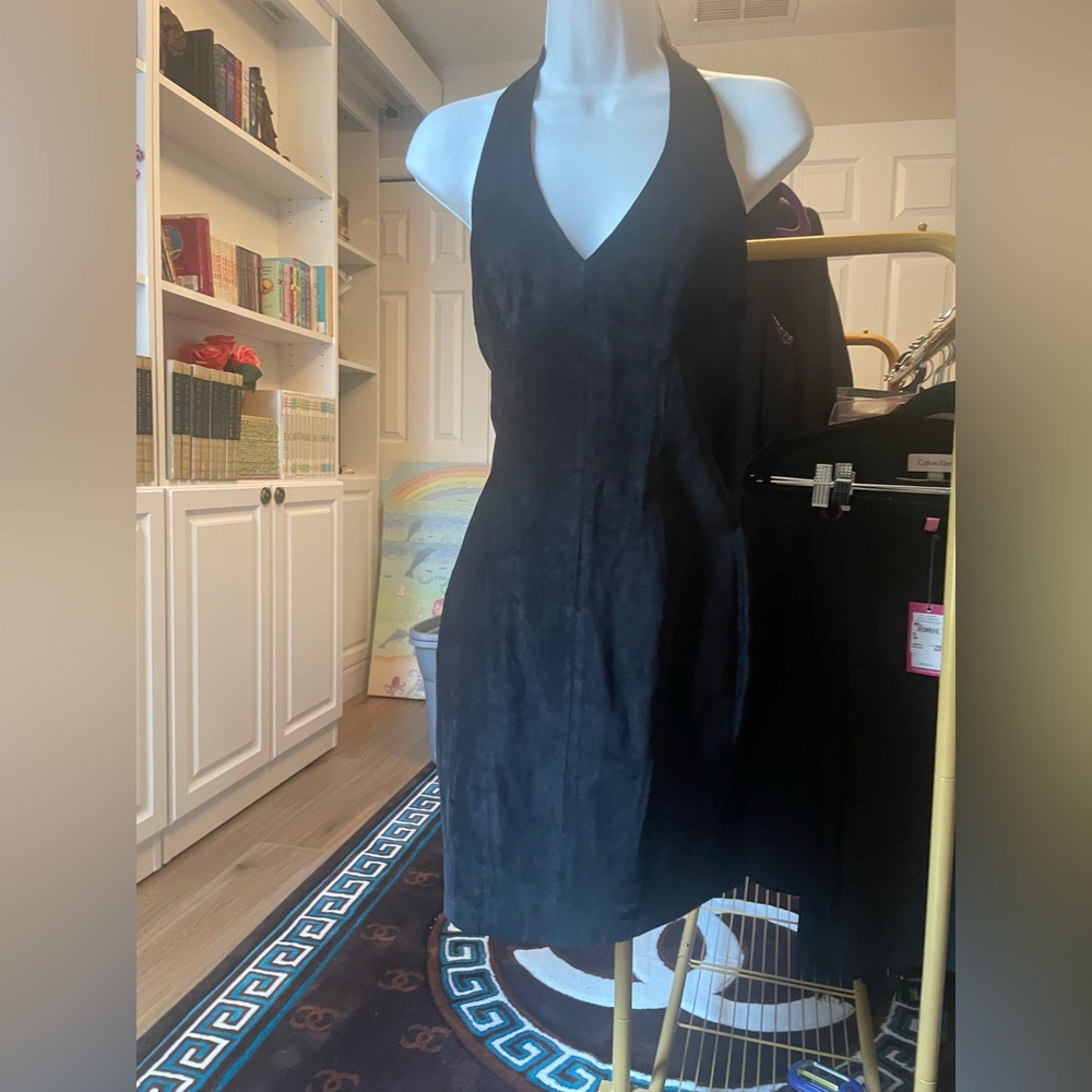 Suede Dress